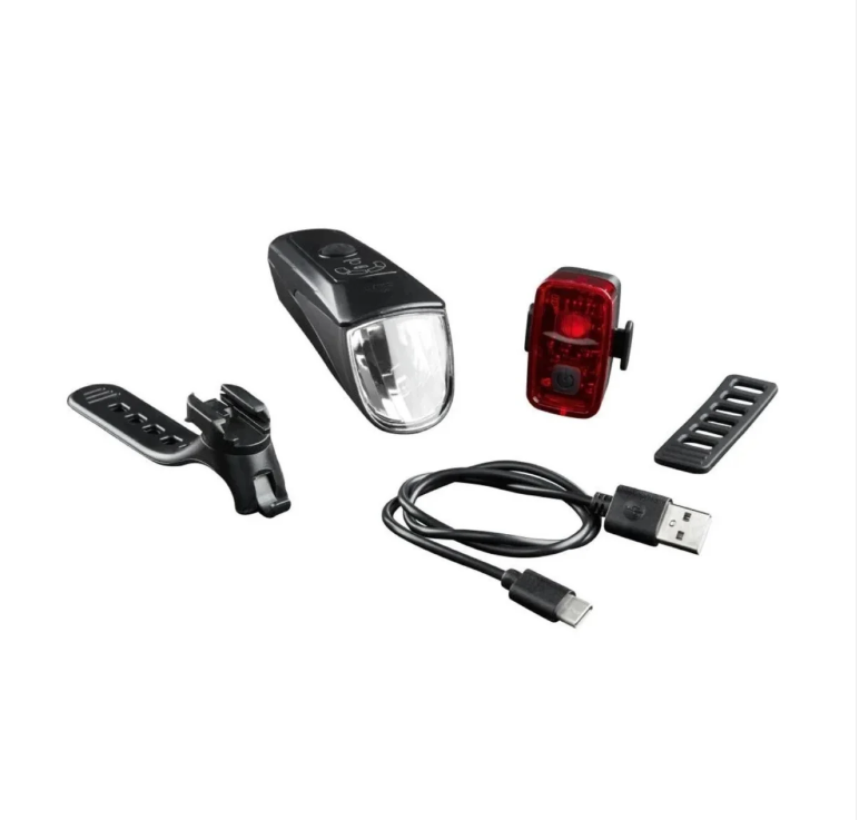 CRIVIT LED Bicycle Light Set 1