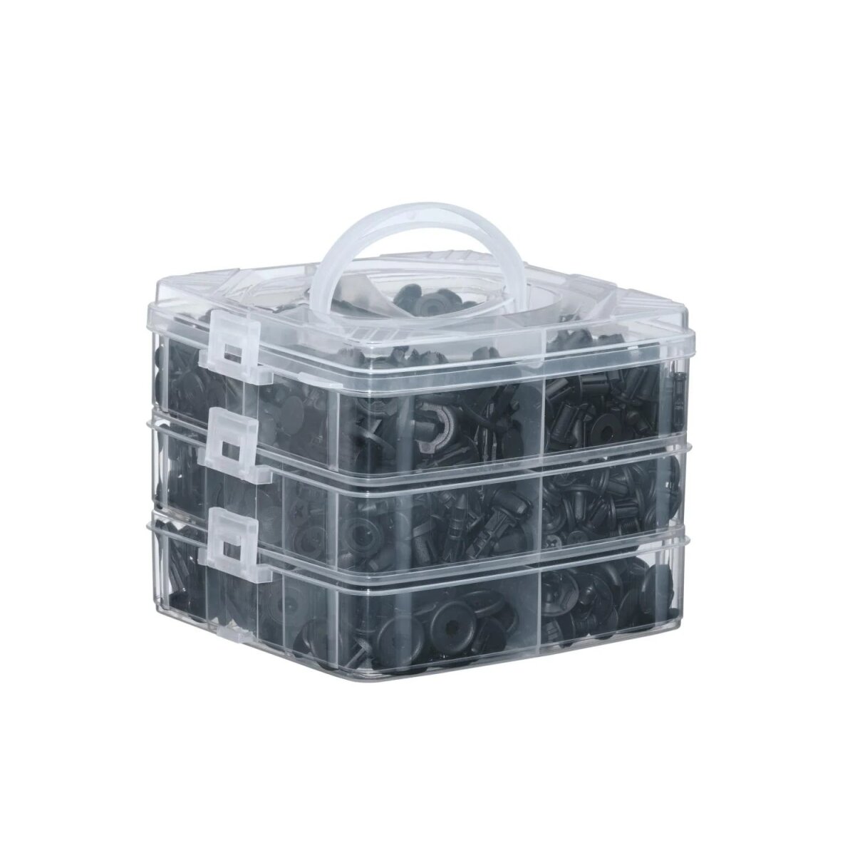 PARKSIDE MOUNTING CLIPS AND CABLE TIES KIT (630 PIECES) 1