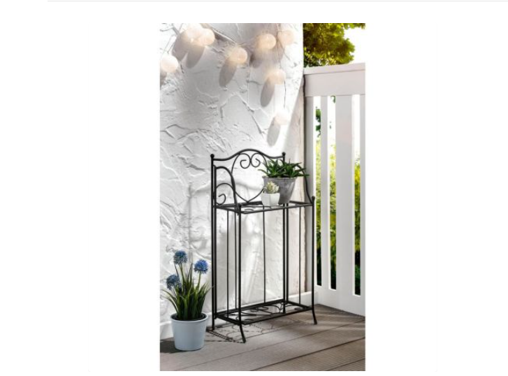 LIVARNO Flower Stand Steel 65cm 1